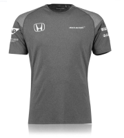 McLaren (สต็อกเพียงพอ) f1 racing suit mens T-shirt short-sleeved POLO shirt McLaren motorcycle work clothes summer customizationคุณภาพสูง size:S-5XL