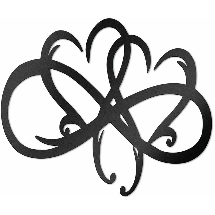 double-infinity-heart-steel-wall-decor-metal-heart-wall-sign-wrought-iron-crafts-metal-ornaments-sign-pretty-artwork-wall-stickers-shape-decoration-metal-wall-art-home-decor
