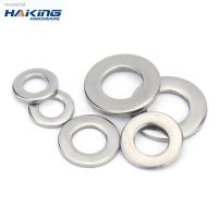 ﹊ M1.6M3M2M2.5M4M5M6M8M10M12M16M20M24M27 GB97 A2 Spacer 304Stainless Steel Washer Plain Gasket for Screw Bolt Flat Metal M3Washer