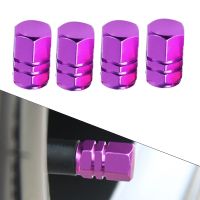 【CW】 4pcs SUV Car Tyre Tire Rims Stem Air Screws Caps Dust Covers Styling Accessories