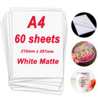 Unismar 60100 Sheets A4 Matte Printable Vinyl Sticker Paper Waterproof Self-adhesive Printing Paper A4 Matt DIY Label Sticker