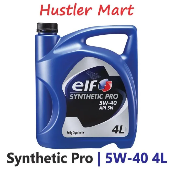 ELF Synthetic Pro Engine Oil 5W50 (4L) Lazada