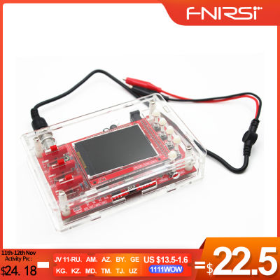 Soldered DSO FNIRSI-138 2.4" TFT Handheld Pocket-size Digital Oscilloscope Kit SMD Soldered + Acrylic DIY Case Cover Shell