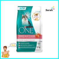 อาหารแมว PURINA ONE TENDER SELECTS BLEND WITH REAL SALMON 380 ก.DRY CAT FOOD PURINA ONE TENDER SELECTS BLEND WITH REAL SALMON 380G **ทักแชทได้ค่ะ ยินดีบริการ**