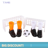 ?【Lowest price】TANG ตลกมินินิ้วฟุตบอลการแข่งขันเล่นตารางเกมชุดที่มีสองเป้าหมาย