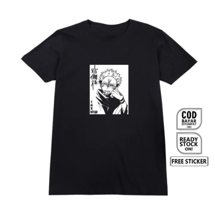 Anime T-Shirt JUJUTSU KAISEN SUKUNA Ryoment SATORU GOJO MEGUMI NOBARA ...