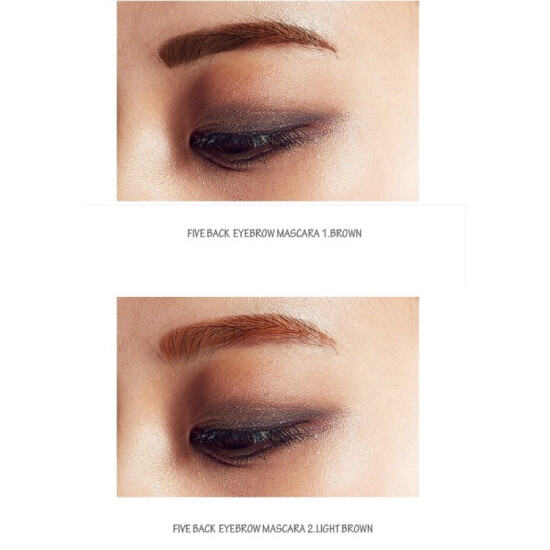 Hàng chính hãng - mascara chân mày hàn quốc fb eyebrow - màu nâu 6g - ảnh sản phẩm 2
