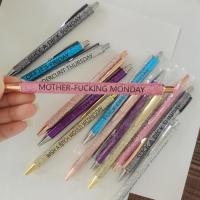 7Pcs/set Funny Pens Nurses Pen Set Ballpoint Pen Set Favors For Each Daily Word Week Party Pen Day Christmas Set Swear Of Y4U7