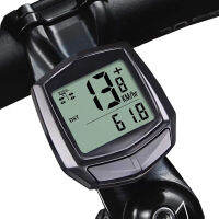 มาตรวัดความเร็วจักรยาน, กันน้ำแบบมีสาย Digital Bike Ride Odometer Bicycle Cycling Speed Counter Code Table Bicycle Accessories Black-wangjun1