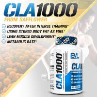 EVLution Nutrition , EVL CLA 1000 (90/180เม็ด) ลดไขมันสะสม เผาผลาญไขมัน ลีนกล้ามเนื้อ