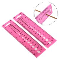 ✱ 1pcs All In One Measure Ruler For Knitting Needles 2.0-10.0mm Crochet hook Measure