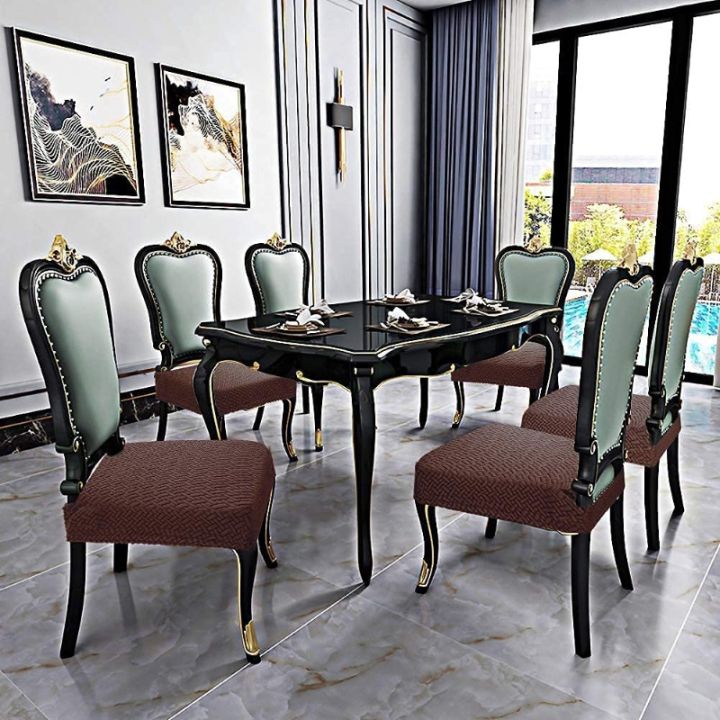 new-design-jacquard-chair-seat-covers-removable-washable-anti-dust-stretch-spandex-dining-room-upholstered-chair-seat-slipcovers