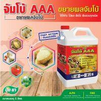 จัมโบ้ AAA ปุ๋ยยา ขยายผลเร่งด่วน ก่อนเก็บ 15-30 วัน เพิ่มหวาน เพิ่มรสชาติ เร่งด่วน (ขนาด 5 ลิตร)