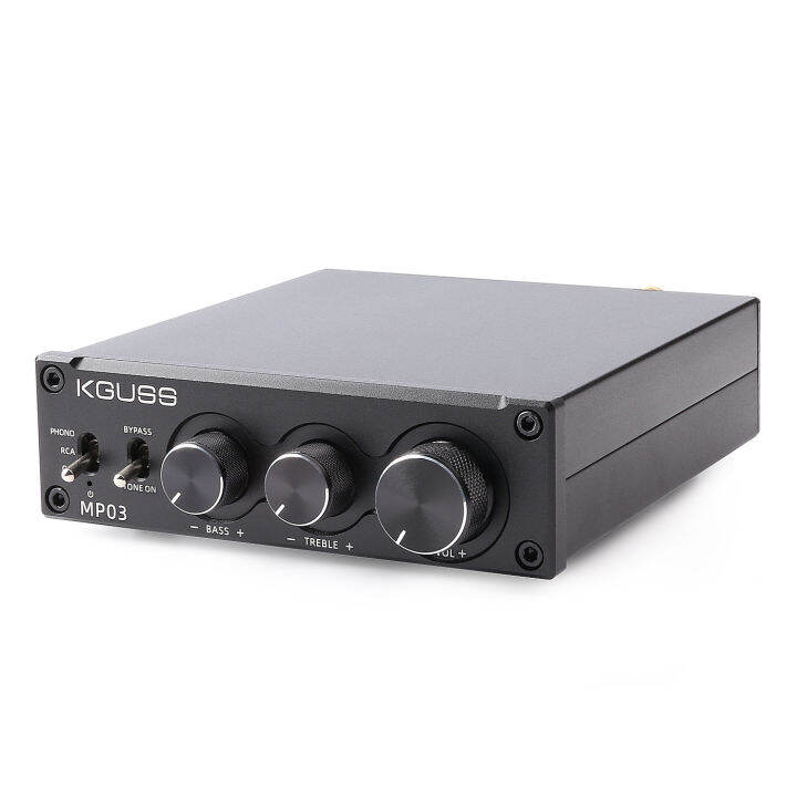 KGUSS MP03 HIFI MM vinyl phono amplifier 100W*2 high-power digital
