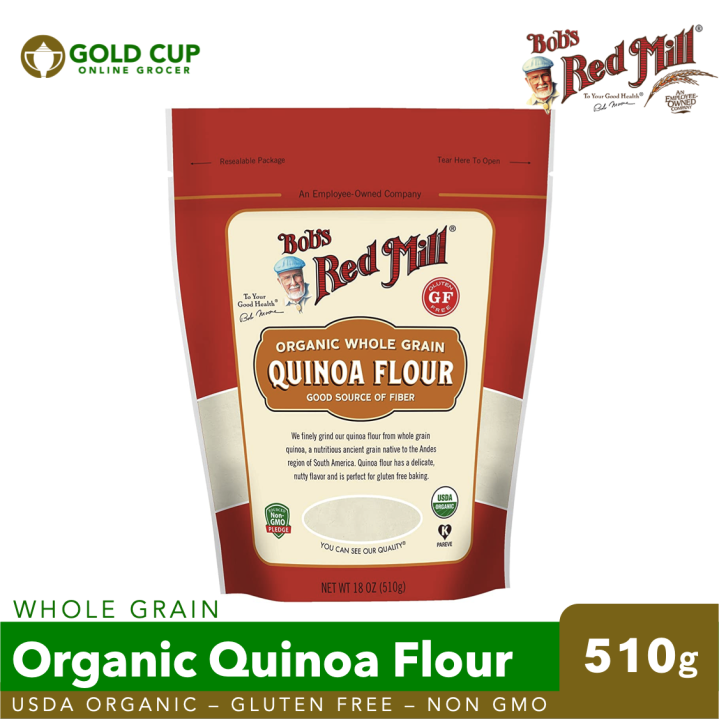 Bob's Red Mill Organic Whole Grain Quinoa Flour 510g Lazada PH