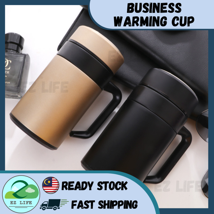 Ready Stock 304 Stainless Steel Thermos Cup Mug Thermos Office Vacuum