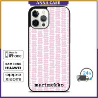 Marimekko87 Phone Case for iPhone 14 Pro Max / iPhone 13 Pro Max / iPhone 12 Pro Max / XS Max / Samsung Galaxy Note 10 Plus / S22 Ultra / S21 Plus Anti-fall Protective Case Cover
