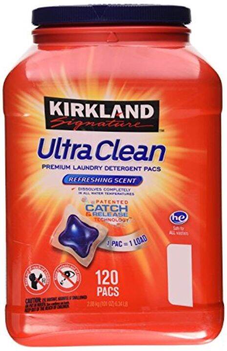 PRE ORDER Kirkland Signature Ultra Clean Laundry Detergent 120 Pacs   90a824d1a1aba564931d9737c37cf300  720x720q80 