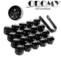 [A TOOL] 20Pcs 17มม. ProtectiveCaps ตกแต่งภายนอก ProtectingWheel NutHead ฝาครอบหมวก Rims Studs Lug Nuts