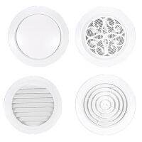 ✾▩✑ Adjustable Air Ventilation Grill Outlet Cover Round Ducting Ceiling Wall Hole Air Vent Grille Louver Air Outlet Fresh System