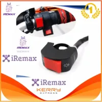 iRemax Switch ไฟ Motorcycle On/Off สวิตซ์ไฟ มอเตอร์ไซค์ เปิด / ปิด (สายไฟ 3เส้น)- จำนวน 1ชิ้น