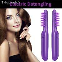 ☊ Rotating Comb Electric Detangling Wet and Dry Hair Accessories Styling Cepillo Para