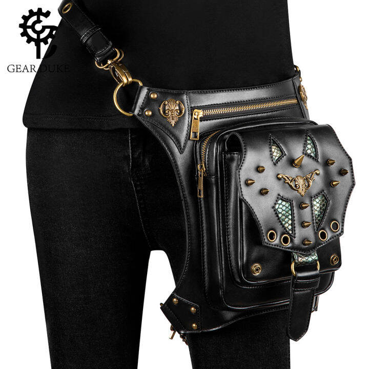 new-bags-womens-spring-and-summer-womens-bags-steampunk-retro-bag-shoulder-womens-messenger-bag-outdoor-pocket