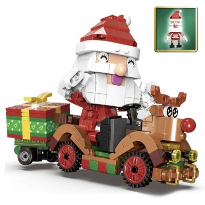 XINGBAO 18014 Blocks Architecture Merry Christmas House Santa Claus Gingerbread Building Blocks Bricks Toy For Kids Gift 10267
