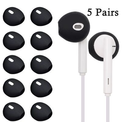 5 Pairs Anti-Slip Silicone Ear Covers for Airpods Anti-Lost Cover Earphone Earbuds Bluetooth Headphone Plug