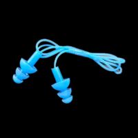 1 pc Soft Silicone Ear Plugs with Rope Water Sports Hearing Protection Noise Reduction Earplugs Swimming Pool Accessories Accessories Accessories