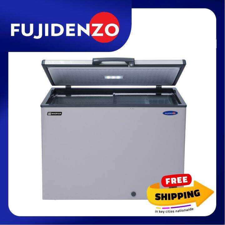 Fujidenzo 7 cu ft. HD Inverter Chest Freezer IFCG75PDF SL (Gray