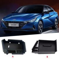 สำหรับ Hyundai Elantra Avante I30ซีดาน CN7 2021 2022กล่องที่เก็บสัมภาระตรงกลางคอนโซลกลางอุปกรณ์ตกแต่งรถยนต์ถาดจัดระเบียบคอนโซลกลาง