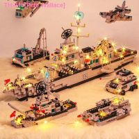 ◕ Pete Wallace Compatible with lego educational building blocks toys assembled military aircraft carrier ship model boy birthday is June 1 childrens day gift