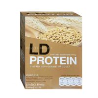 LD Protein แอลดี โปรตีน อาหารเสริมผลิตจากโปรตีนจากพืช  ขนาดบรรจุ 10 ซอง / 1 กล่อง