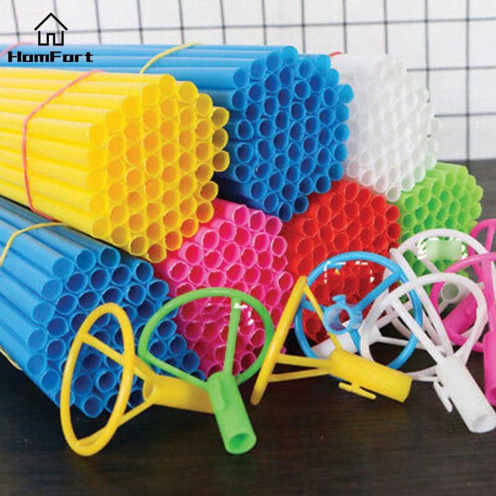 colorful foil balloon stick holder cheap
