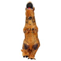 Kids Adult Inflatable Dinosaur Costumes T-Rex Anime Cartoon Christmas Halloween Party Cosplay Costume Dress Suits For Man Woman