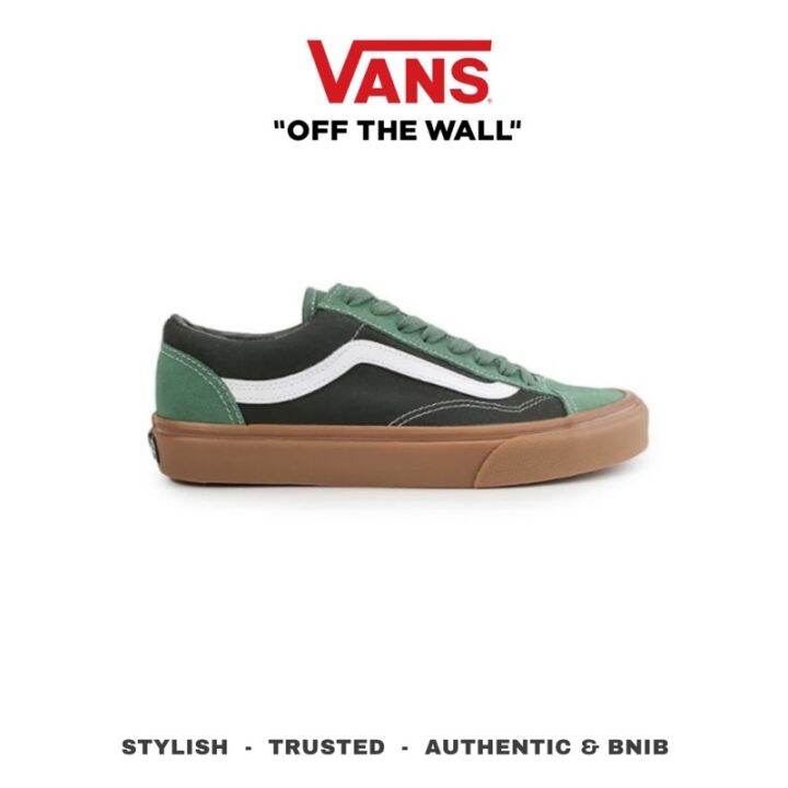 Vans Style 36 Gum Sole Green Fairway / Forest Night | Lazada Indonesia