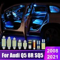 For Audi Q5 8R SQ5 2008 2015 2016 2017 2018 2019 2020 2021 14pcs Car LED Bulbs Interior Reading Lamps Trunk Light Accessories