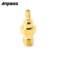 【Stylish】 ANPWOO CRC9ชายปลั๊ก SMA หญิงแจ็ค RF Connector Coaxial Converter Adapter Straight