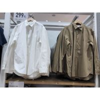 UNIQLO U Fitting Room [Designer Cooperation] 22 Years Mens And Womens Loose Shirts (Long Sleeves) 444640