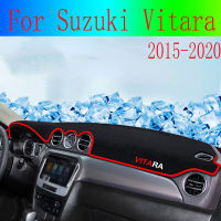 สำหรับ Suzuki Vitara รถ Dashboard ฝาครอบ Dash Mat Sun Shade Pad Instrume แผงพรมอุปกรณ์เสริม2015 2016 2017 2018 2019 2020