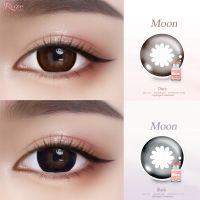 ? มีค่าสายตา ? Rozelens Moon Black Choco  ?  บิ๊กอาย สุดปัง คอนแทคเลนส์ รายเดือน มีอย แถมตลับฟรี  เลนส์นิ่ม สวยปังมาก