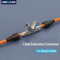 【cw】 RJ45 Cat5e Cat6A Cat7 LAN Cable Tool-less Extension Network Extender Junction Connection