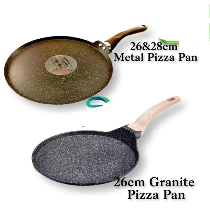 26cm & 28cm Metal Pizza Pan/ 26CM GRANITE CREPE PAN/ PIZZA PAN/ TAWA