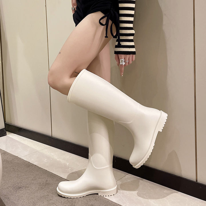 renben-รองเท้าบูตด้านนอกแบบเกาหลีของเด็กผู้หญิง-bot-modis-รองเท้าบูทหน้าฝนรองเท้าบูทกันฝนสำหรับผู้หญิงรองเท้าบูทหน้าฝนใหม่