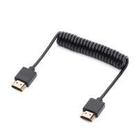 สายเคเบิลที่เข้ากันได้กับ HDMI บางตัวเชื่อมต่อความเร็วสูงความคมชัดสูงการต่อสายที่รองรับสาย HDMI 2.0,18Gbps