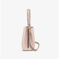 Korean Style Sof PU Leather Bucket Bag Wide-Strap Women Handbag Fashion Single Shoulder PU Tote Bag Fashion NS Crossbody