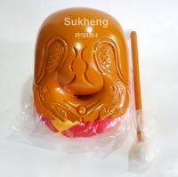 Sukheng  บักฮื้อไม้แท้ อุปกรณ์ไม้เคาะสวดมนต์ ชนาด 5 นิ้ว