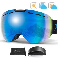 MAXDEER Ski Goggles Men Double Layers Lens Anti-fog UV400 Protection Snowboard Glasses Women Winter Snow Sports Skiing Eyewear