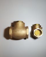 KITZ เช็ควาล์วสวิงทองเหลือง 1 1/2 นิ้ว  Swing check valve Type R  จำนวน 1 ตัว